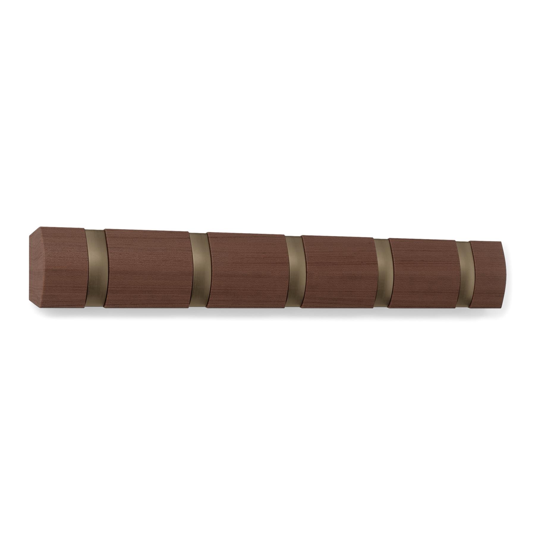 Umbra Kapstok Flip Hook 5 - Walnoot