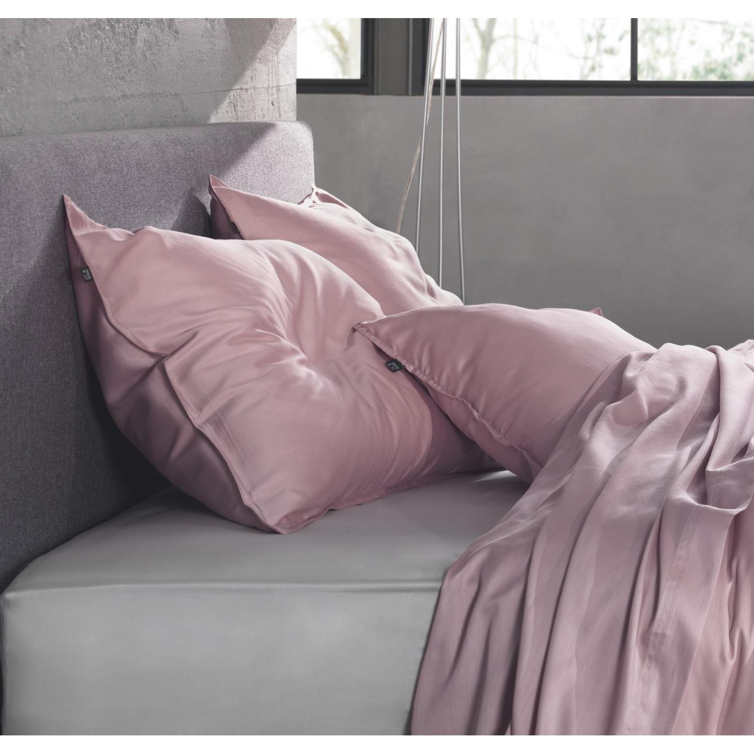 Zo Home Satinado Kussensloop Katoen Satijn - shady pink 80x80cm