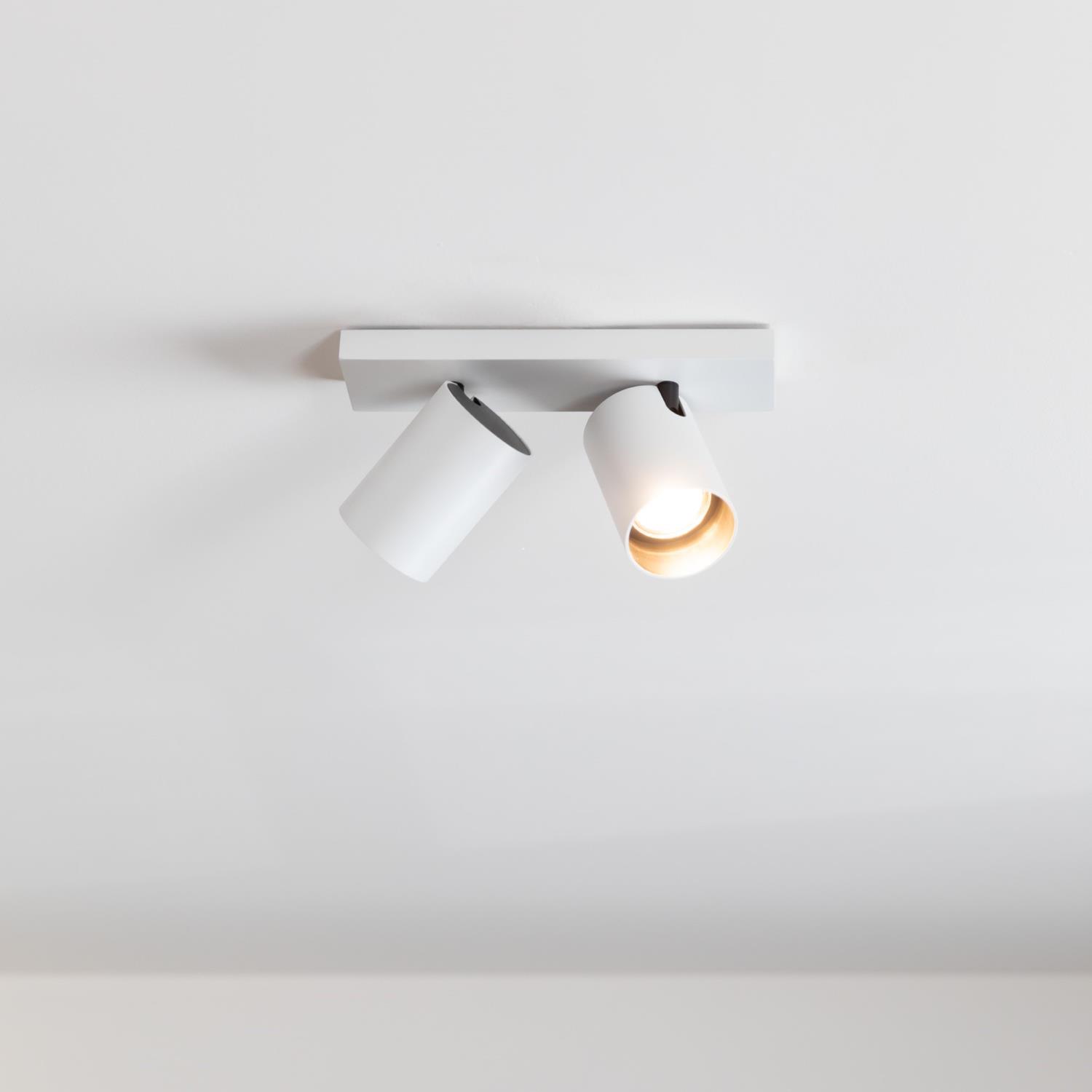 Atmooz Plafondspot Nuo 2 - Opbouw Plafondlamp Nuo 2 Wit