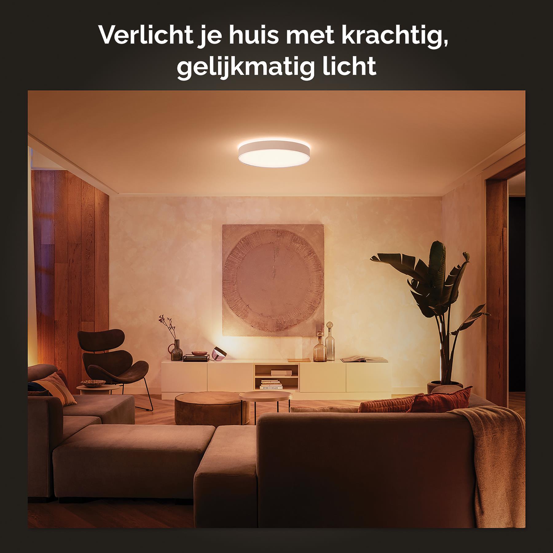 Philips Hue Enrave Plafondlamp - XL - Wit
