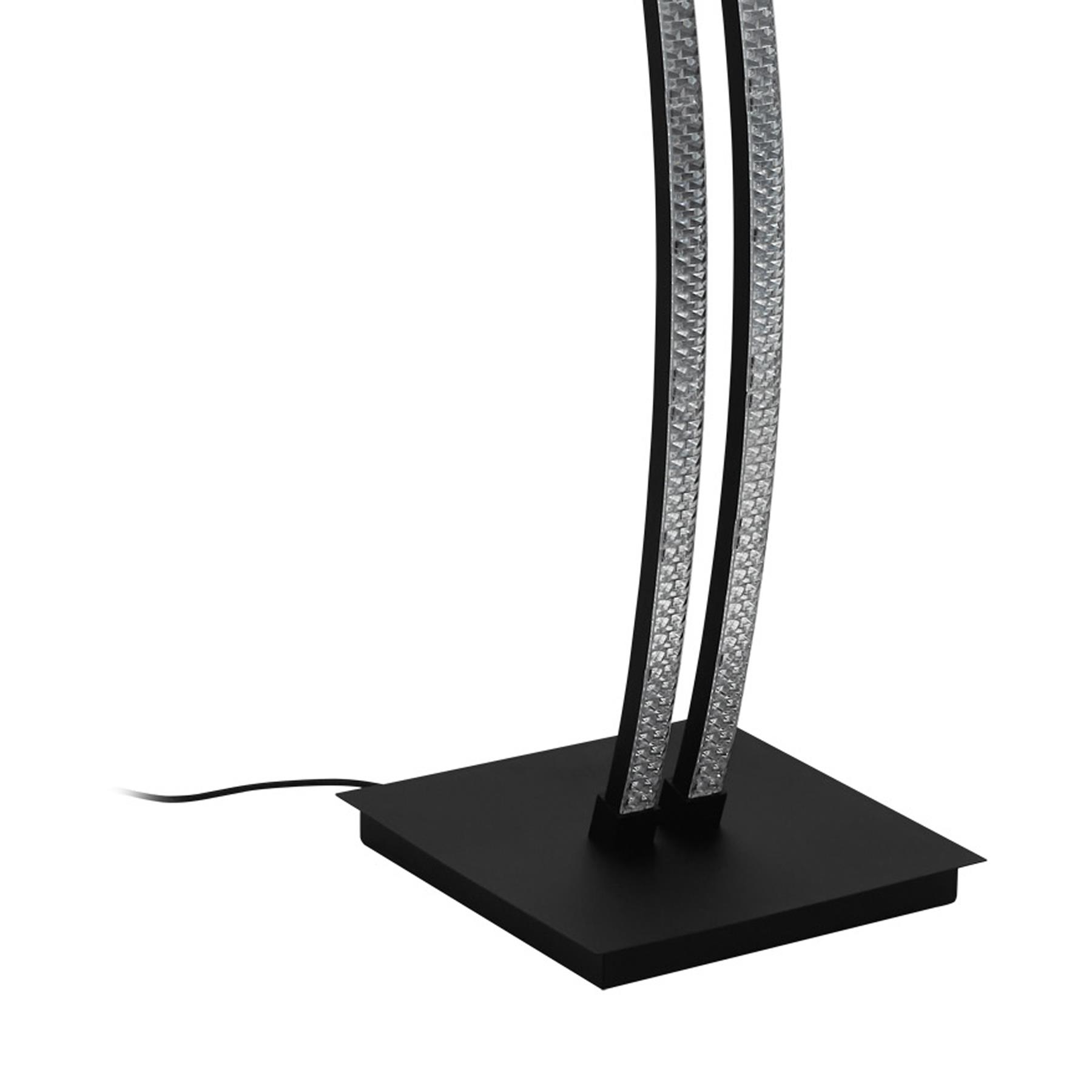 EGLO Lejias Vloerlamp - LED - 123 cm - Zwart