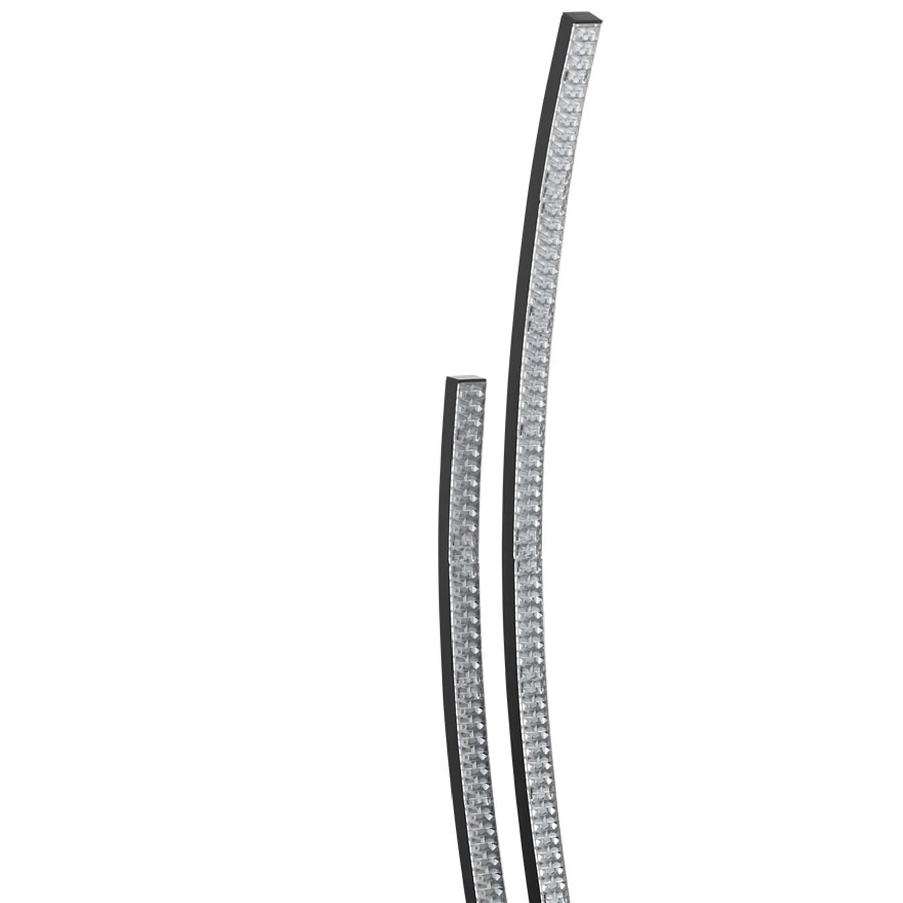EGLO Lejias Vloerlamp - LED - 123 cm - Zwart