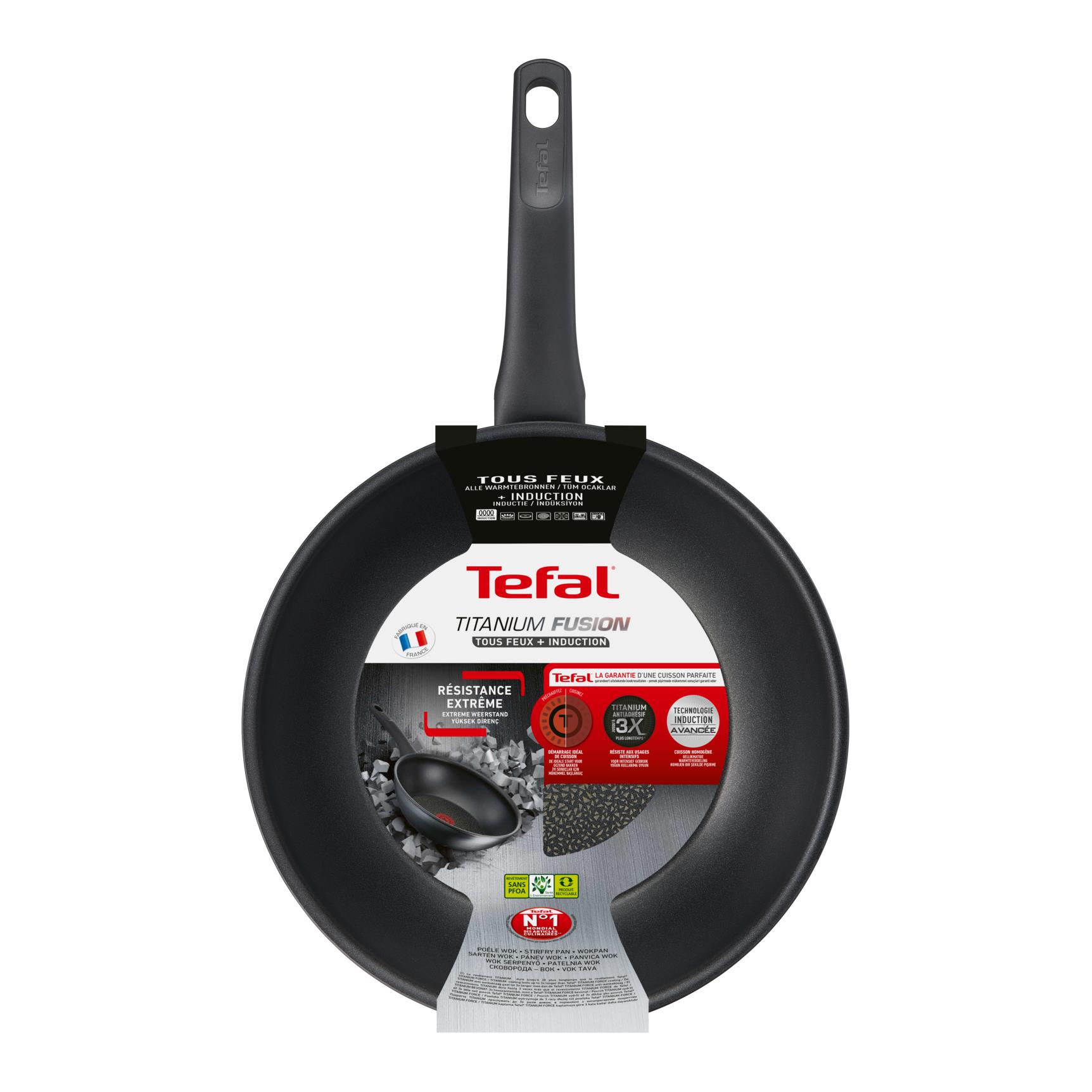 Tefal Titanium Fusion Wokpan Ø 28 cm