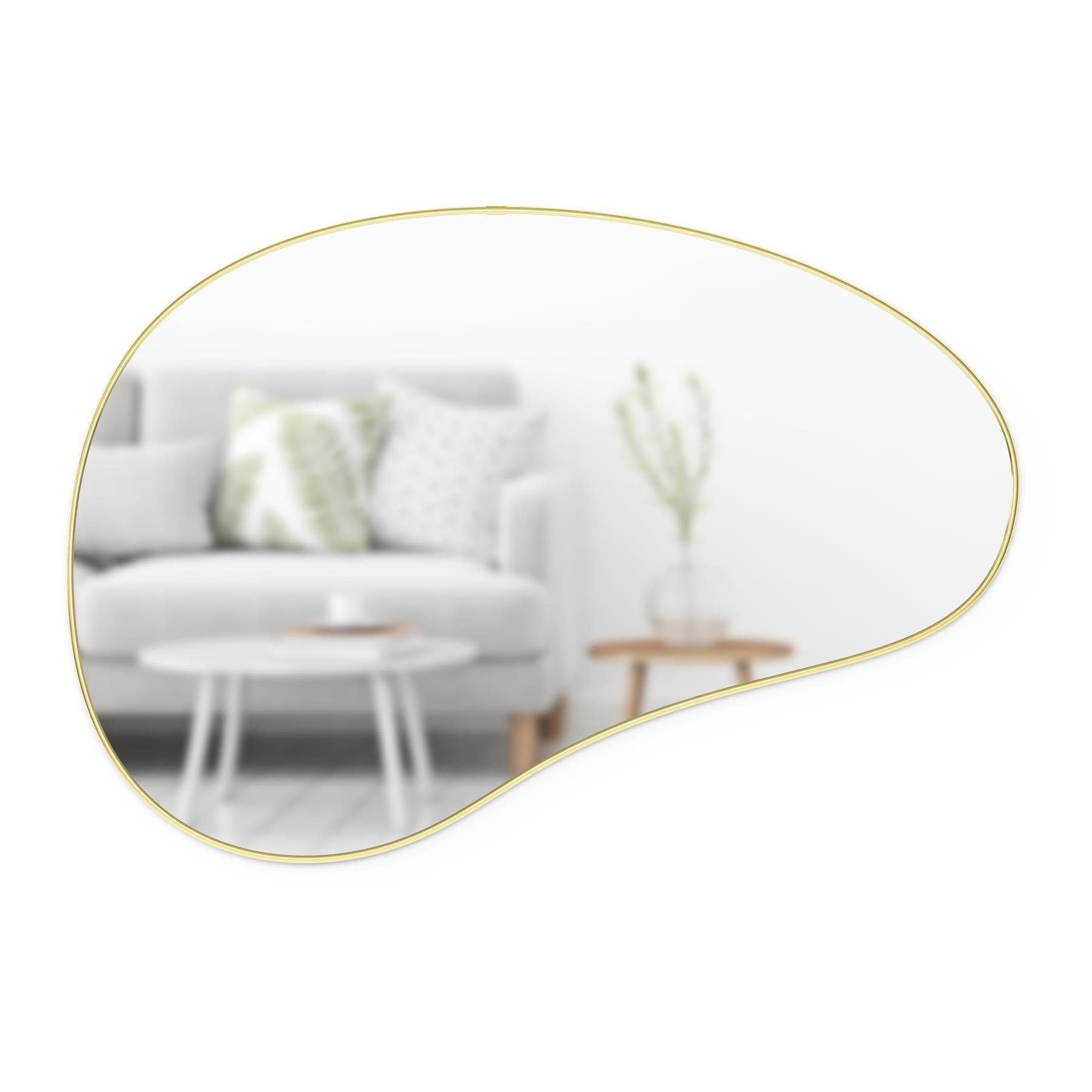 Umbra Hubba Pebble Spiegel - Brass
