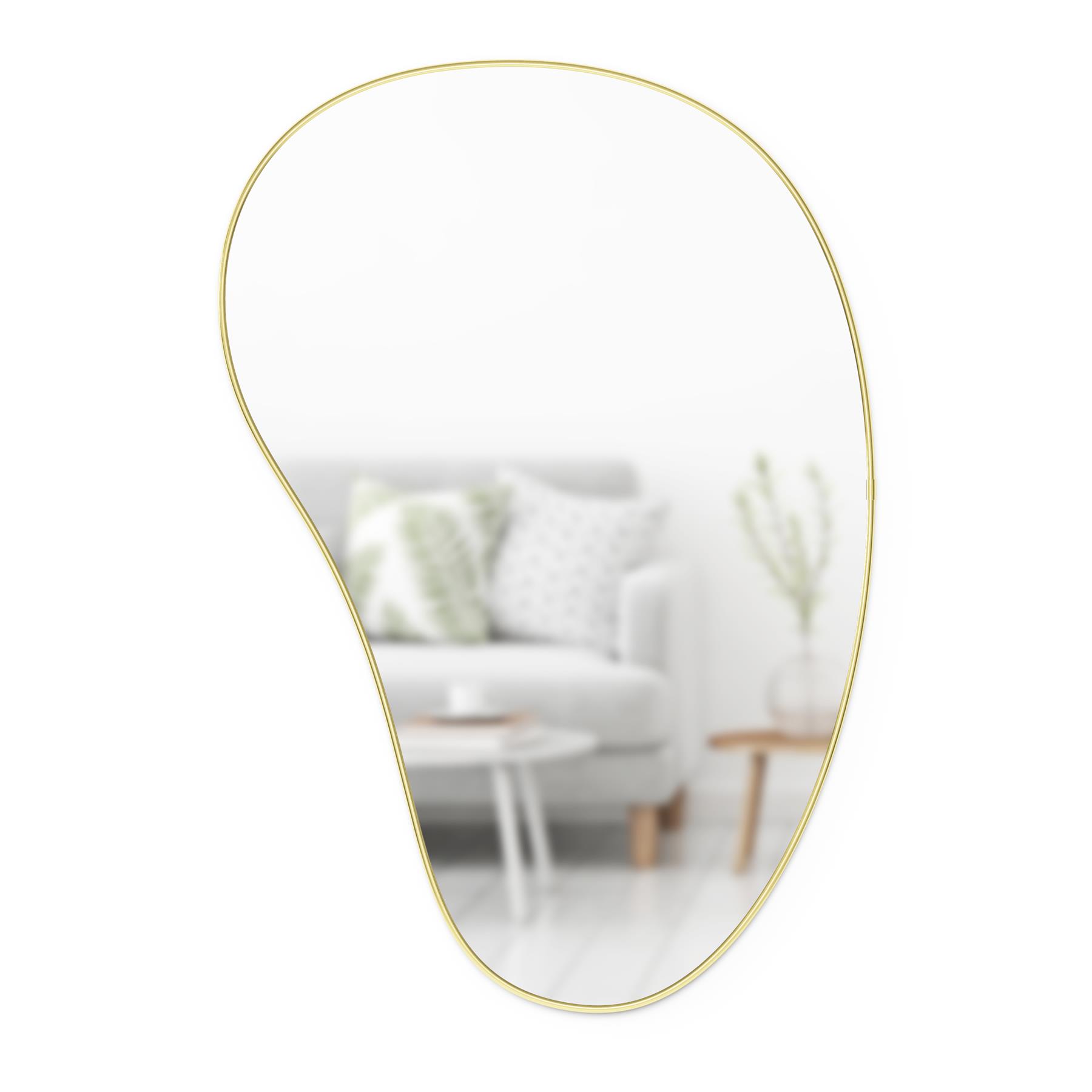 Umbra Hubba Pebble Spiegel - Brass