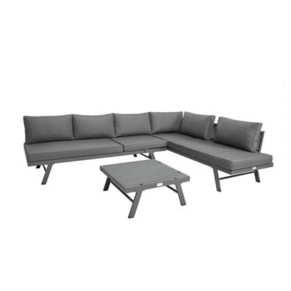 Feel Home - Alu Loungeset - Modica all in one - 8 opties