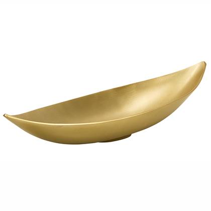 ISNIT - Decoratieve schaal - Goud - Aluminium