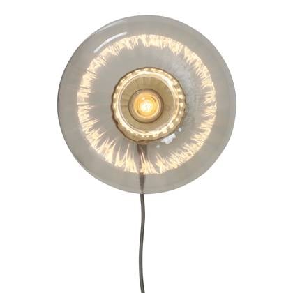 It's about RoMi Brussels Wandlamp - Goud/Transparant