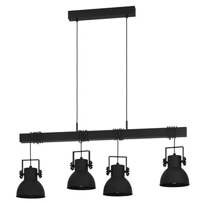 EGLO Shirebrook Hanglamp - Zwart
