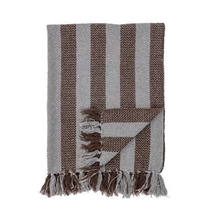 Bloomingville Nann Plaid - Bruin Recycled Katoen