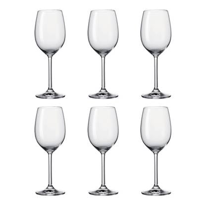Leonardo Daily Witte Wijnglas 0,37 L - 6 st. Transparant