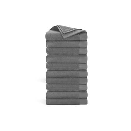 Walra - Baddoek Remade Cotton - 10x 50x100 - Antraciet