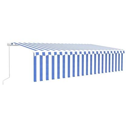 vidaXL-Luifel-handmatig-uittrekbaar-met-rolgordijn-LED-6x3-m-blauw-wit