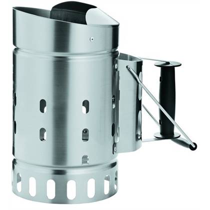 Rösle Barbecue - Brikettenstarter - RVS - Rösle Zilver
