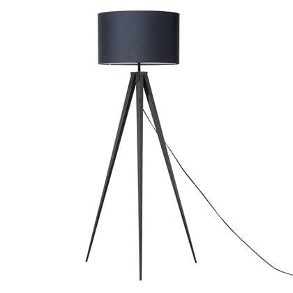 Beliani - STILETTO - Staande lamp - Zwart - Metaal