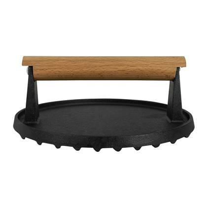 Krumble Gietijzere grillpers - Zwart Bruin