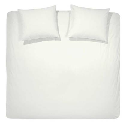 Cinderella Weekend Dekbedovertrek 240 x 200/220 cm - Ivoor Beige, Wit