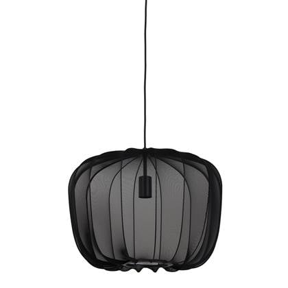 Light & Living Hanglamp Ã50x37,5 cm PLUMERIA zwart