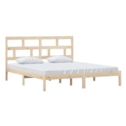 vidaXL Bedframe massief hout 180x200 cm