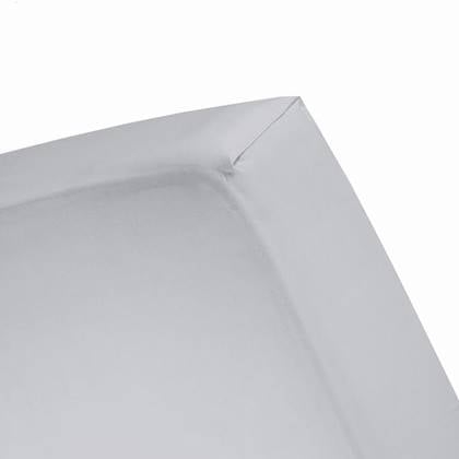 Cinderella Basic Katoen Hoeslaken 90 x 200 cm Grijs