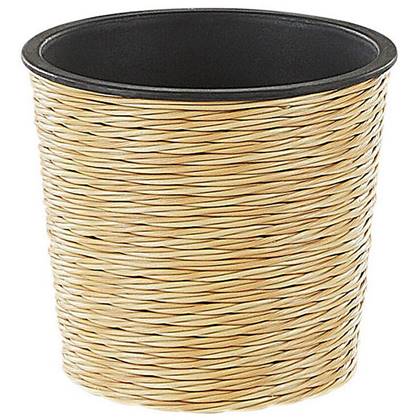 Beliani - ATENY - Bloempot - Natuurlijk - 16 cm - PE rotan