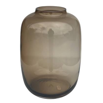 Vase The World Artic S taupe Ø21 x H29 cm Bruin, Beige