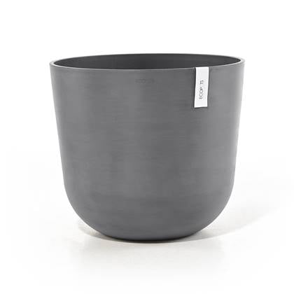 Ecopots Oslo Bloempot Ø 55 cm - Grijs