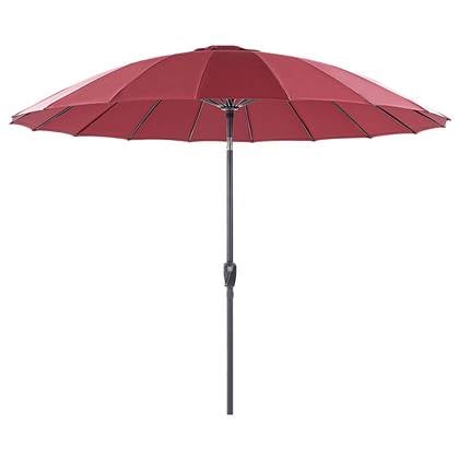 Beliani - BAIA - Parasol - Rood - 270 cm - Polyester