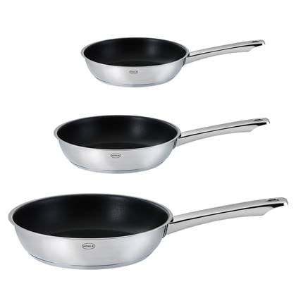 Rösle Keuken Moments Koekenpan Set van 3 Stuks Assorti