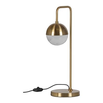 BePureHome Globular Tafellamp - Antique Brass Goud