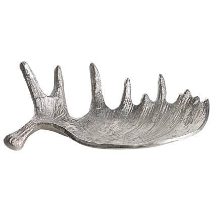 CARTHAGE - Decoratieve schaal - Zilver - Aluminium