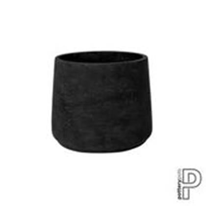 Pottery Pots Bloempot Zwart-Grijs D 19.5 cm H 23 cm
