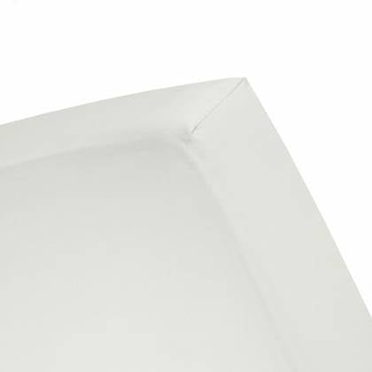 Cinderella Basic Katoen Hoeslaken 140 x 200 cm Wit