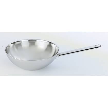 Demeyere Wok 30 cm - vlakke bodem