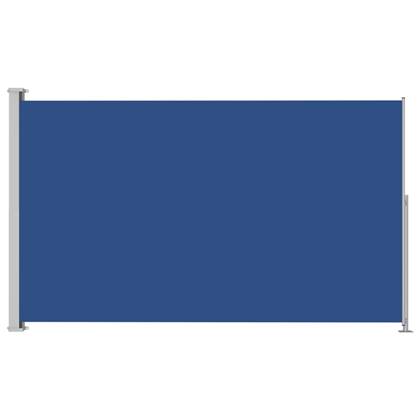 VidaXL Tuinscherm uittrekbaar 180x300 cm blauw
