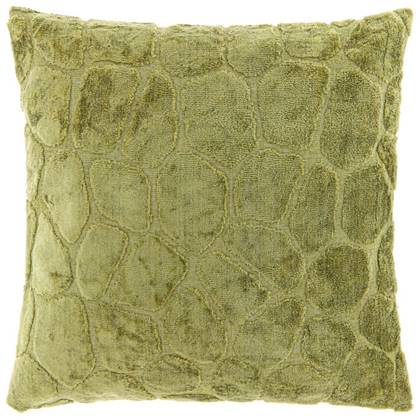 Unique Living - Kussen Elina 45x45cm Moss Green Groen