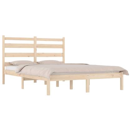 vidaXL Bedframe massief grenenhout 180x200 cm