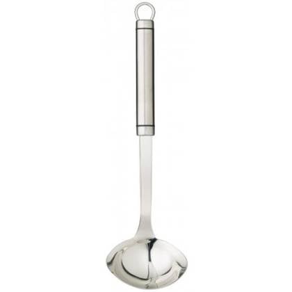 KitchenCraft - RVS opscheplepel | soeplepel - 25cm - Kitchen Craft | P Zilver