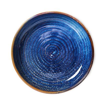 HKliving Chef Ceramics Diep Bord Ø 19,3 cm - Rustic Blue