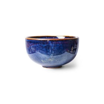 HKliving Chef Ceramics Kom Ø 10,7 cm - Rustic Blue