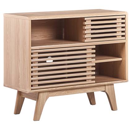 Beliani CLEVELAND TV-meubel lichte houtkleur