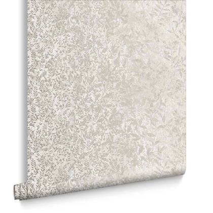 Graham & Brown vliesbehang Botany Soft Gold wit