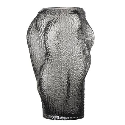 Bloomingville Khalid Vaas - Grijs Glas