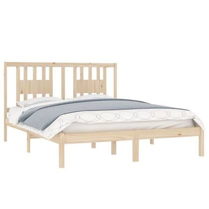 vidaXL Bedframe massief hout 150x200 cm