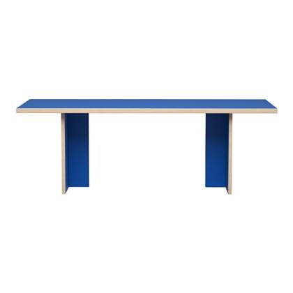 HKliving Dining Table Eettafel - 220 x 90 cm - Blue