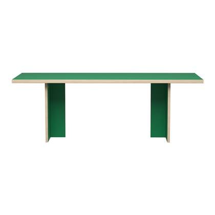 HKliving Dining Table Eettafel - 220 x 90 cm - Green