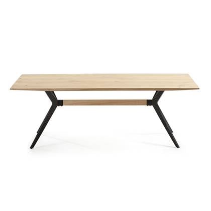 Kave Home Amethist Eettafel - 160 x 90 cm - Bruin