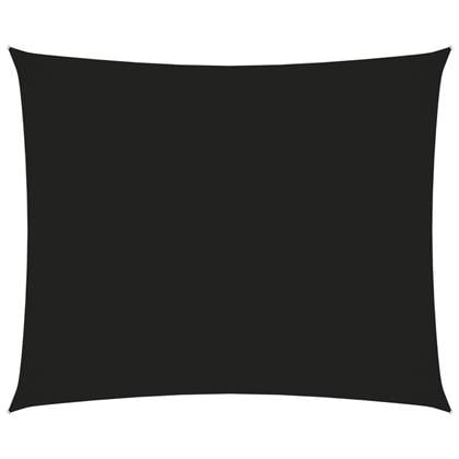 vidaXL-Zonnescherm-rechthoekig-6x7-m-oxford-stof-zwart