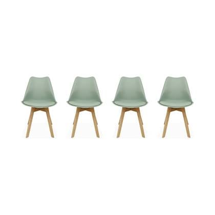 sweeek - Set van 4 kuipstoelen Groen