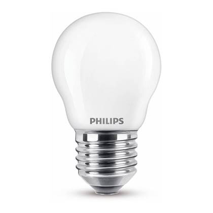Philips LED Kogellamp Mat 40W E27 Warm Wit Licht
